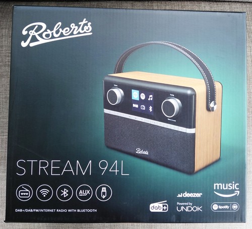 Boxed roberts stream94l dab - boxed,