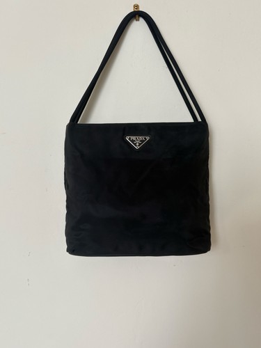 Prada nylon black tessuto city - prada,