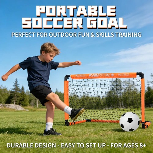 Kids foldable football - foldable, goal