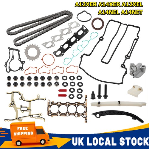 Head gasket set timing - gasket, chain
