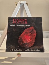 Harry Potter and the Philosopher's Stone J.K.Rowling & Stephen Fry Audio Book CD