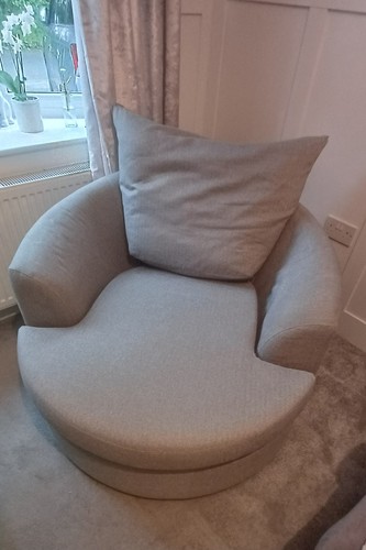 Next round cuddle chair - round,