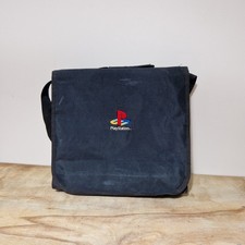 Original Playstation Record/Shoulder  Black Bag - good Condition
