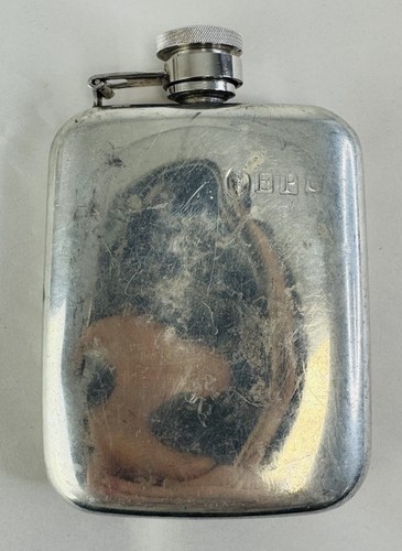 Vintage hip flask - hip, stamped