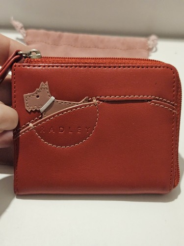 Radley red leather - leather, purse