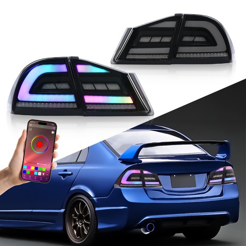Rgb tail lights for honda - tail,