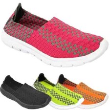 Womens Pumps Slip On Woven