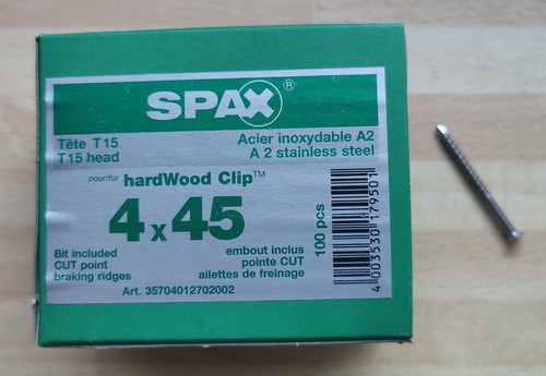 Spax stainless steel t15 - stainless,