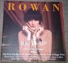 ROWAN 'BIG IT UP' KNITTING PATTERN BOOK - 15 Designs Using Big Wool. Free UK p&p
