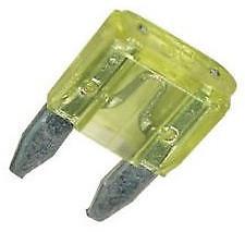 10 x Mini Blade Fuses 20A 20 Amp (11mm x 15mm) o/e spec fits FORD