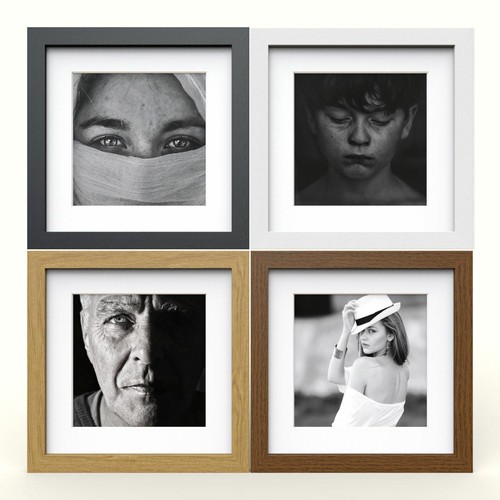 Square photo picture frame - photo,