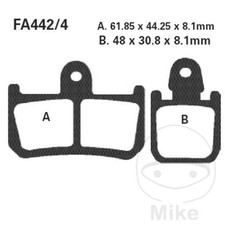 Brake pads for Yamaha VMX-17 1700 A VMax year 2009-2016 front