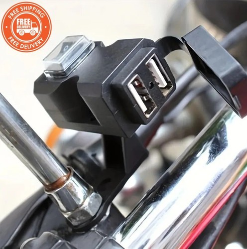 Motorcycle dual usb charger - motorcycle,