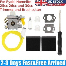 Carburettor For Homelite Ryobi 25cc 26cc 30cc Brush Cutter Hedge Trimmer Carb UK