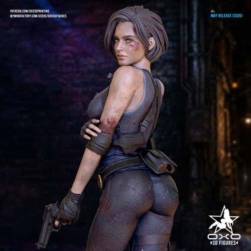 Inspired jill valentine - by,