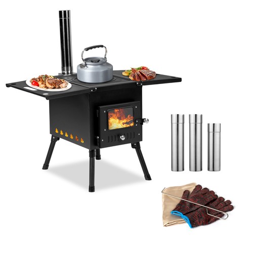 Portable tent wood burning - portable,