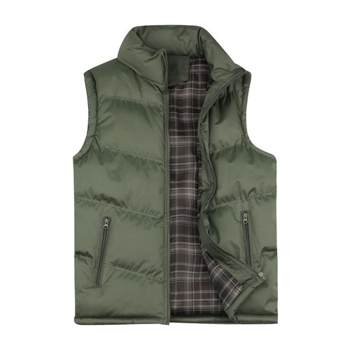 Mens quilted gilet - gilet, thick