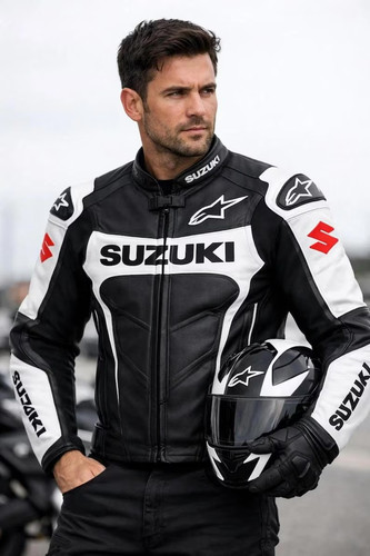 Custom suzuki leather - custom,