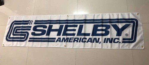 Shelby flag automotive 2x8 - 2x8, ft
