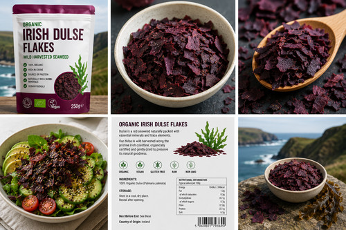 Organic irish dulse flakes - irish,