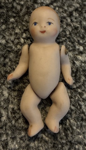 Miniature porcelain doll - miniature,