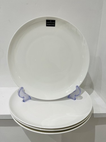 Dartington dinner plate white - dinner,
