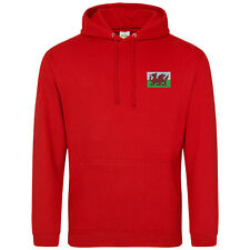 Embroidered Welsh Badge Hoodie
