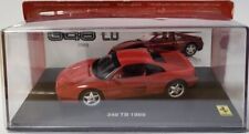 Ferrari 348 TB 1989 - Red 1/43 Model Car. W/Display case + dust protector