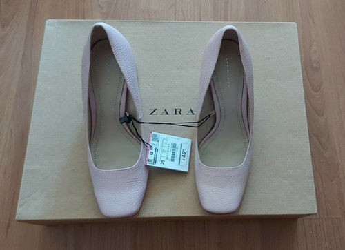 Zara women metallic heel - zara,