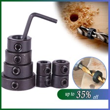 8Pcs Depth Stop Collar Drill