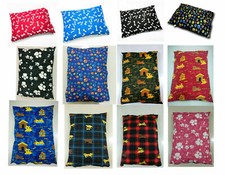 Dog Bed Pet Cover And Cshion With Removeable Zip Large & Extra Large Polycotton