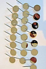 1000  DENTAL MOUTH Mirrors no.5  RHODIUM COATED the ULTIMA RANGE