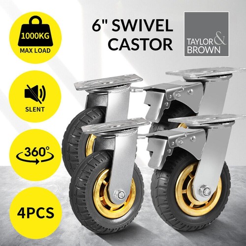 Heavy duty 150mm - 4, rubber