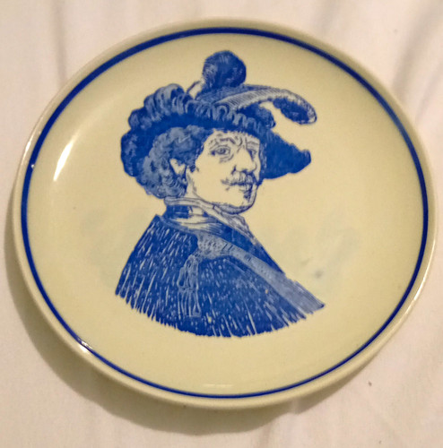 Delft blauw hand painted - blauw,