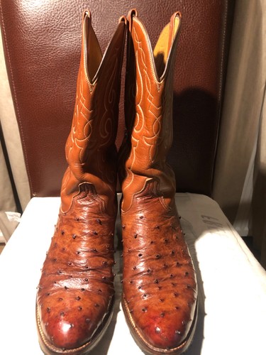 Lucchese ostrich quill - quill, western