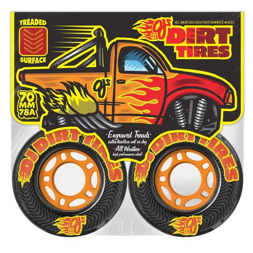 Skateboard wheels dirt - oj,