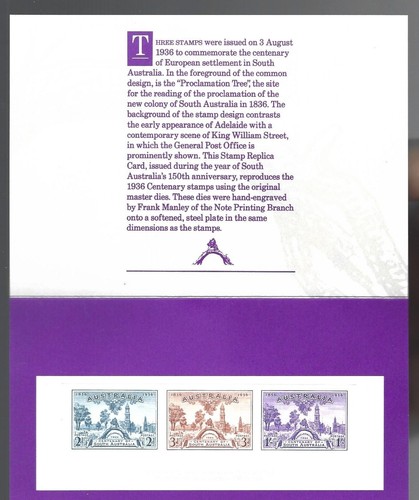 Stamp replica card 1986 - stamp,