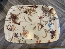 Vintage Thetford Floral Tray