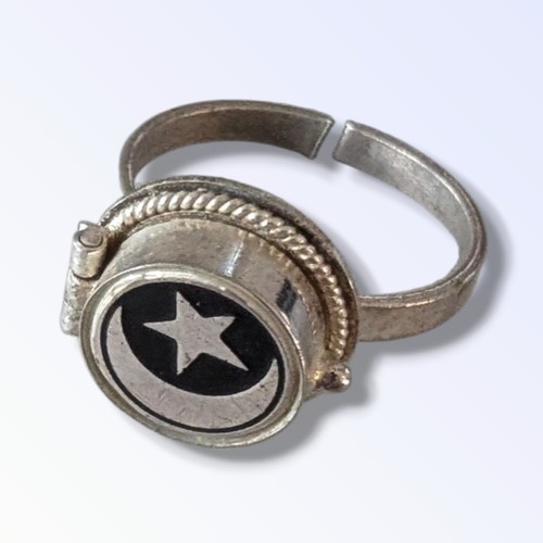 Vintage crescent moon star - vintage,