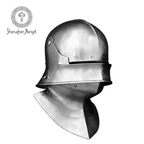 Helmet sallet bevor medieval - sallet,