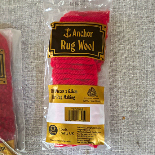 Anchor rug wool material - anchor,