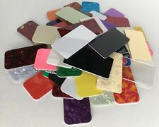 SAMPLE of Pickguard Sheet scratchplate material: many colours