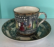 Antique/Vintage Royal Doulton ‘Old Moreton Hall’  Small Cup and Saucer. VGC. 