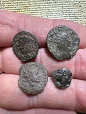 4 Nice Uk Found Roman Bronze