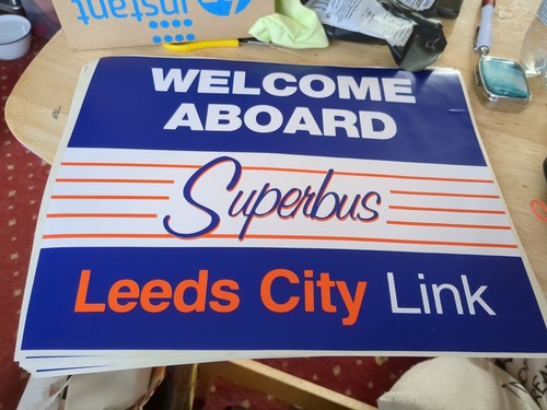 Welcome aboard superbus leeds - welcome,