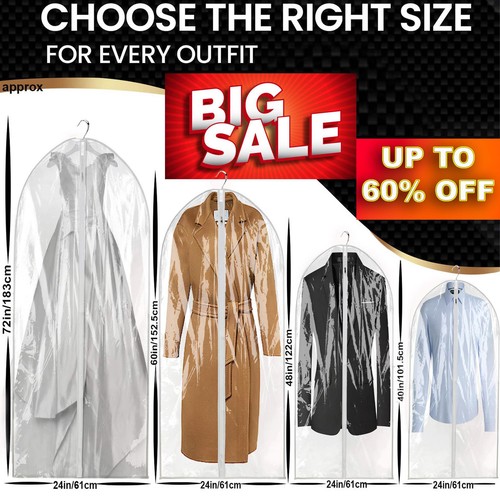 Suit covers long dress - covers, bags