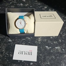 Ladies Anaii Damask Blue/Turquoise Watch BNIB