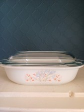 Pyrex Blue Iris Vintage