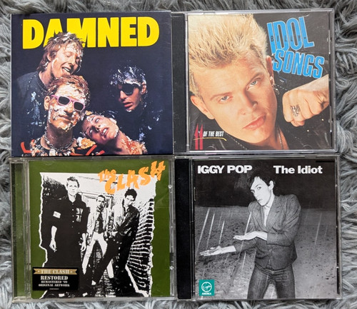 The clash damned iggy - 4, pop