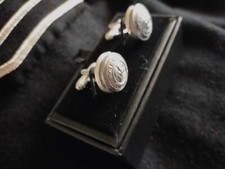 Historic South Wales Police Constabulary Police Tunic Button Cufflinks. Handmade